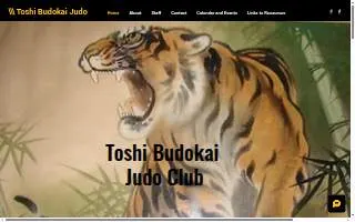Toshi Budokai Judo Club website
