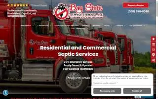 Bay State Sewage Disposal, Inc. Environmental Services Company website