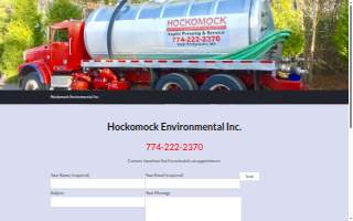 Hockomock Environmental Inc. of Bridgewater