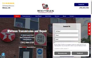 Whitman Transmission and Repair of Bridgewater