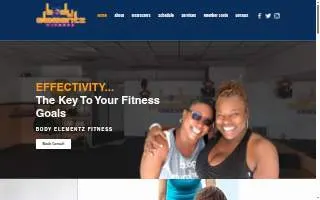 Body Elementz Fitness website