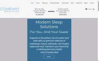 Boston Bed Co website
