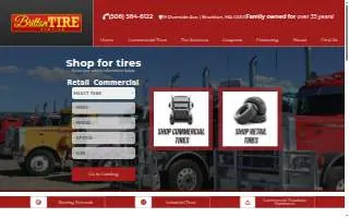 Britton Tire Service website