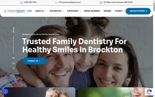 Creative Smiles Dental Care website