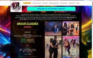 EJ Dance Studio website