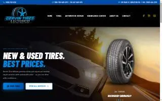 Gervin Tires LLC website