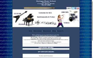 Horrigan Music School of Brockton website