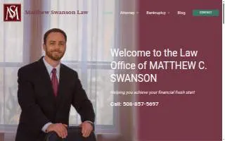 Law Office of Matthew C. Swanson website