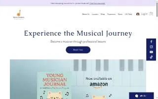 Mewsic Academy of Brockton website