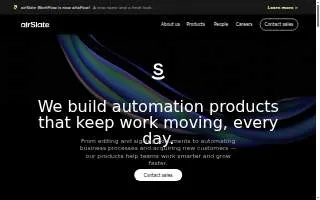 airSlate website