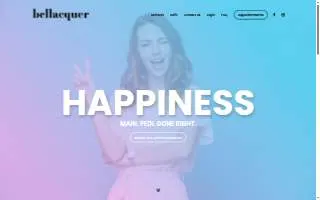 Bellacquer website