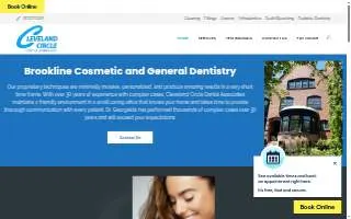Cleveland Circle Dental Associates website