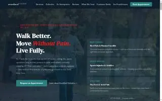 Even Keel Podiatry website