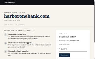 HarborOne Bank