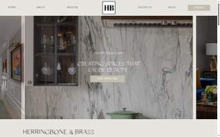 Herringbone & Brass