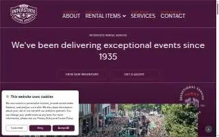 Interstate Rental Service website