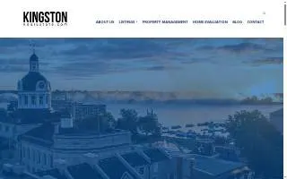 Kingston Real Estate & Management website