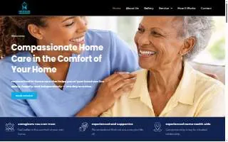 Nourrir Homecare Services website