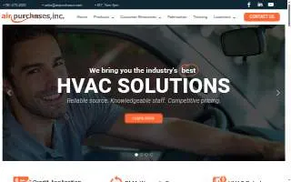 Air Purchases Inc website