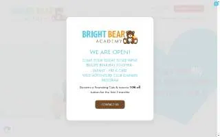 Bright Bear Academy website