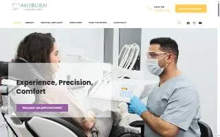Dental Care of Burlington website