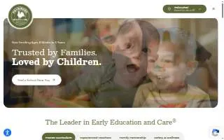 Primrose School of Burlington website