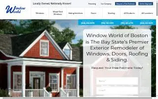 Window World of Boston website