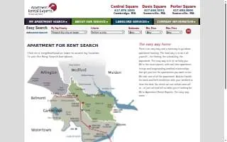 Apartment Rental Experts of Cambridge website