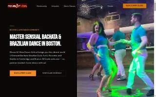 Moves & Vibes Dancing Academy of Cambridge website