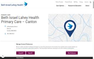 Beth Israel Lahey Health Primary Care – Canton
