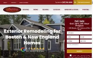 Capital Construction Contracting website
