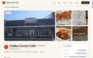 Cobbs Corner Cafe