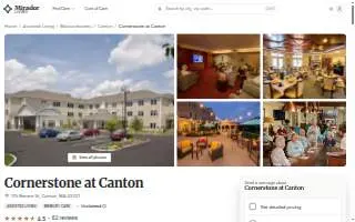 Cornerstone at Canton website