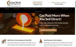 Precious Metals Reclaiming Service