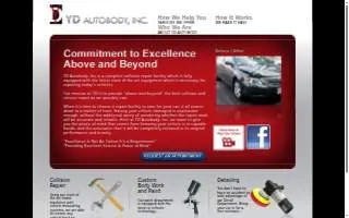 YD Autobody, Inc. of Canton website