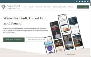 Applewood Interactive of Chelmsford website