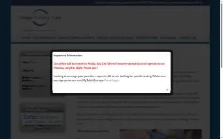 Circle Health Village Primary Care website