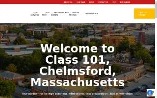 Class 101 of Chelmsford MA website