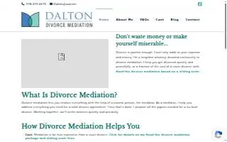 Dalton Divorce Mediation website