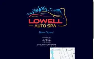Lowell Auto Spa of Chelmsford website