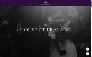 Prasang Decorators and Events Planners website