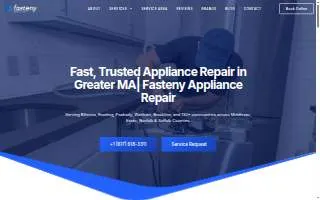 Fasteny Appliance Repair LLC website