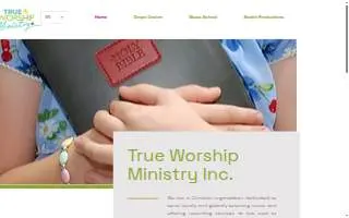 True Worship Ministry Inc. website