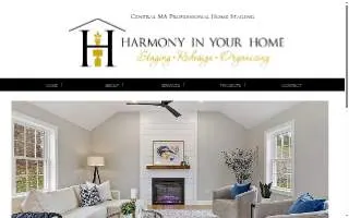 Harmony In Your Home of Chicopee website