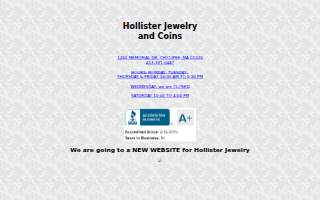 Hollister Jewelry and Coins