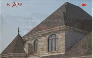 EAW Roofing and Construction Inc. website