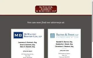 Barron Randall S website
