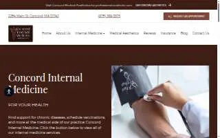 Concord Internal Medicine Associates, PC website