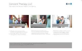Concord Therapy LLC website