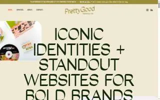 Pretty Good Design Co. of Concord website
